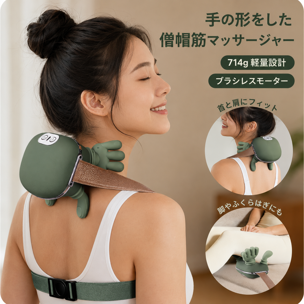 BioMassage™ リアルな指圧体験マッサージャー