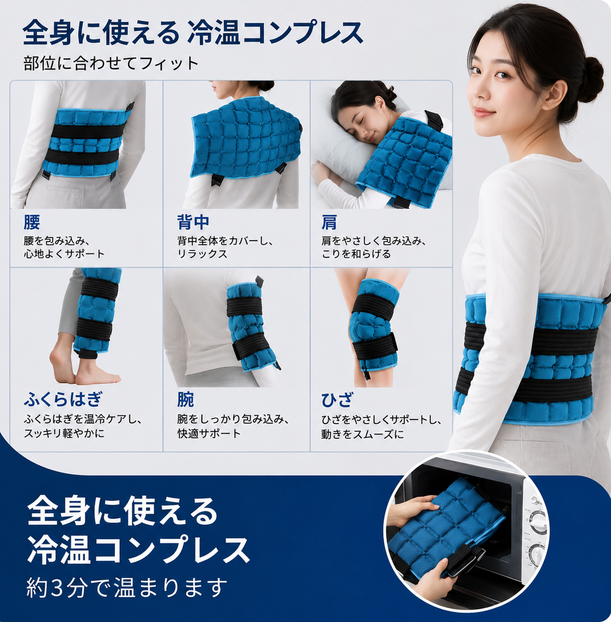 ThermaFlex™ 温冷両用ジェルパッド